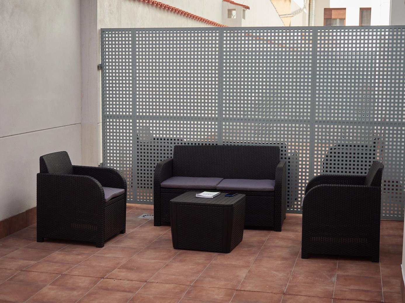 Terraza del apartamento